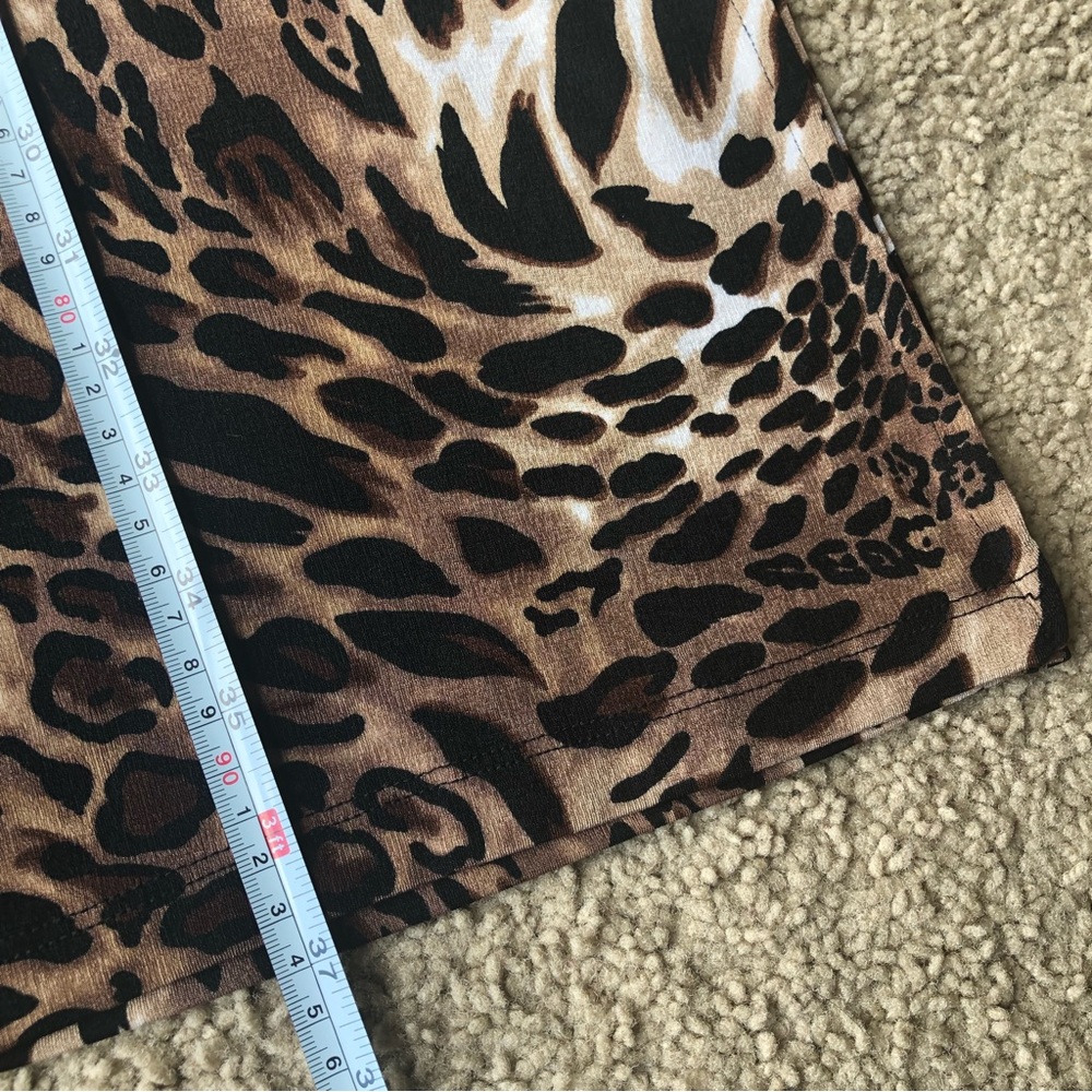 Notations Leopard Print Maxi Skirt And Top - image 5